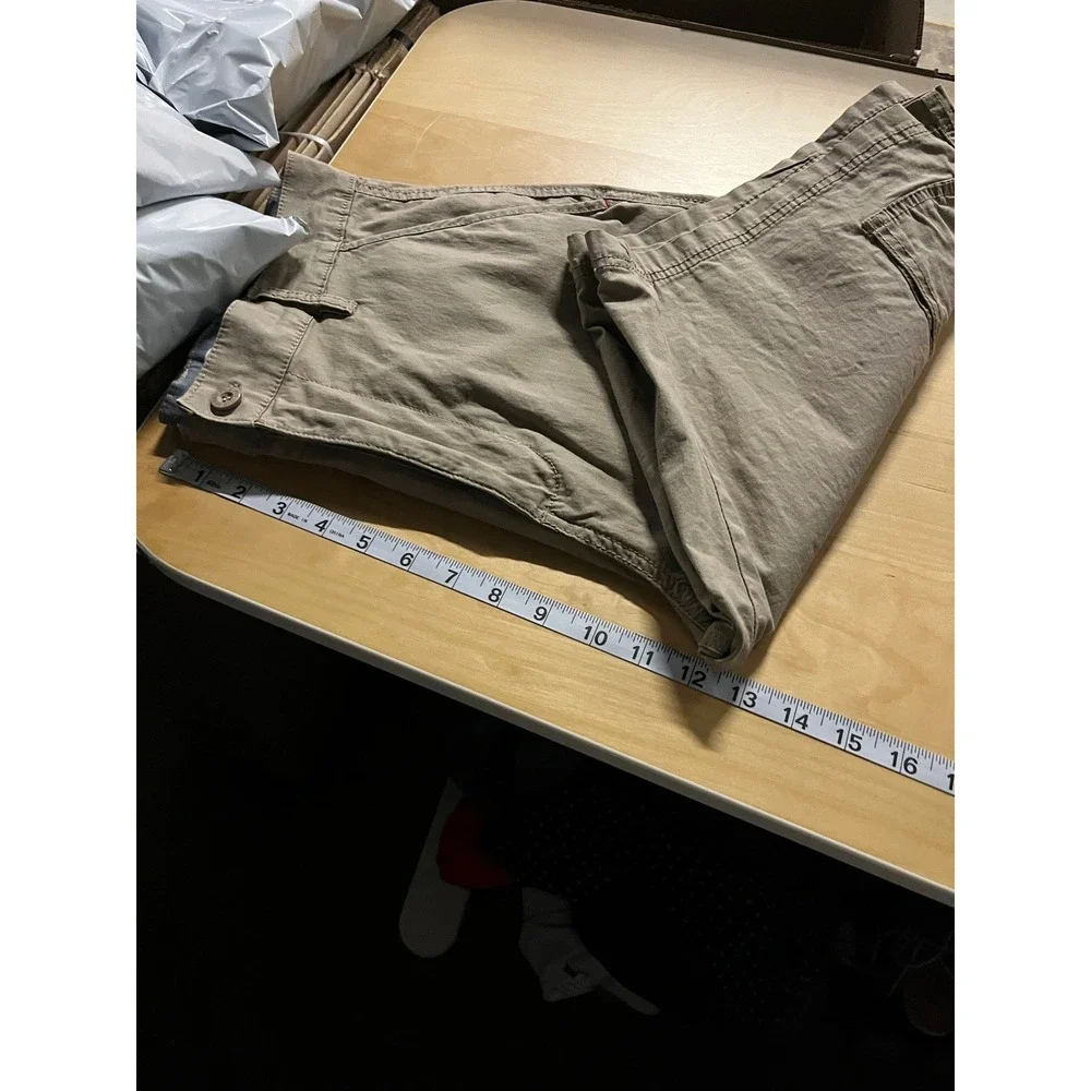 Beverly Hills Polo Club Y2K Mens 34 Brown Cargo Baggy Skater
